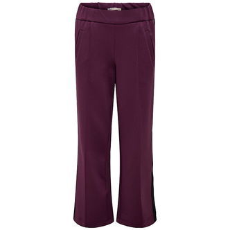 Kids Only Bukser - KogWarm - Mauve Wine/Panel White/Blac
