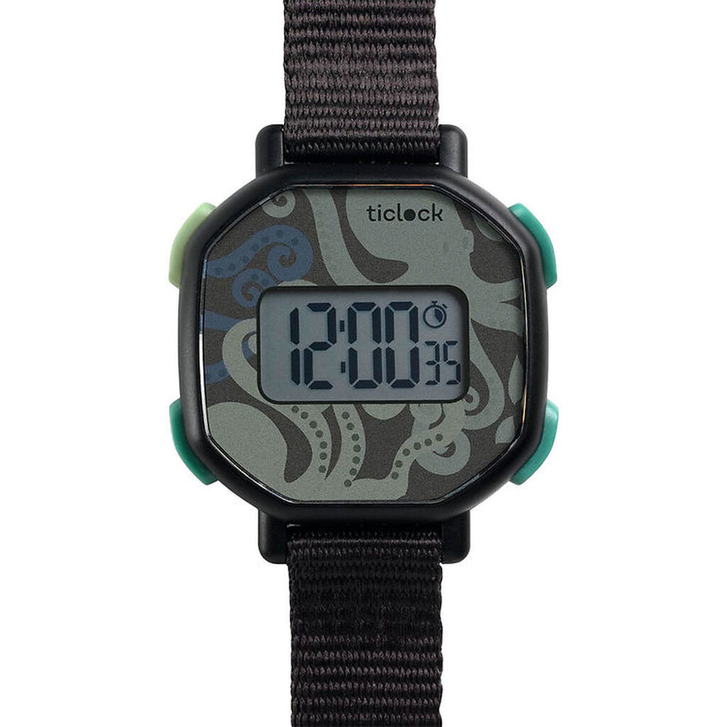 Djeco Armbåndsur - Black Octopus