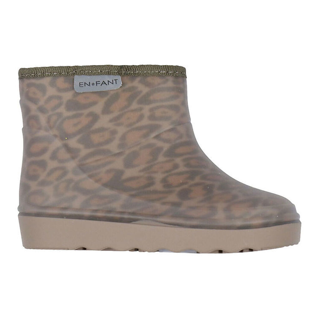 En Fant Termostøvler m. Print - Pine Bark