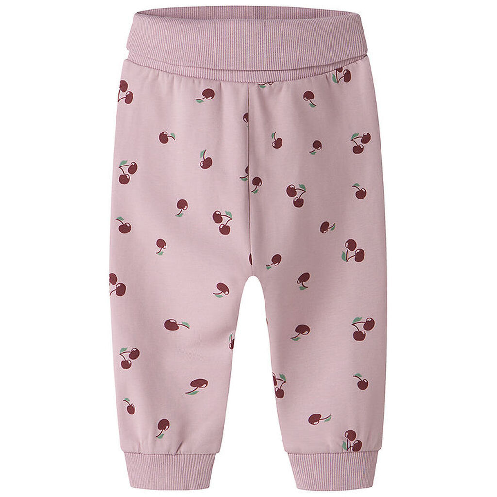 Name It Sweatpants - NbfVimone - Dawn Pink/Cherry