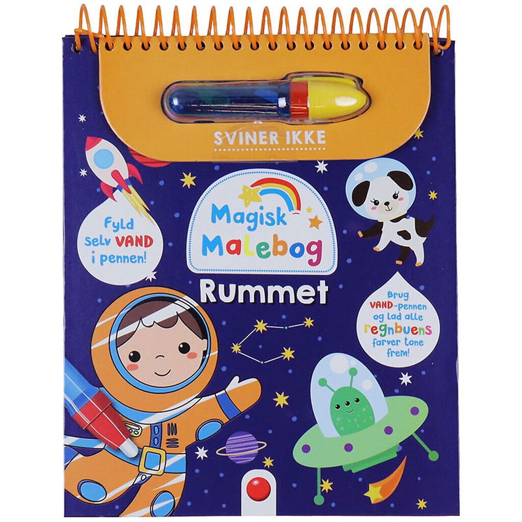 Forlaget Bolden Malebog - Rummet - Mal Med Vand