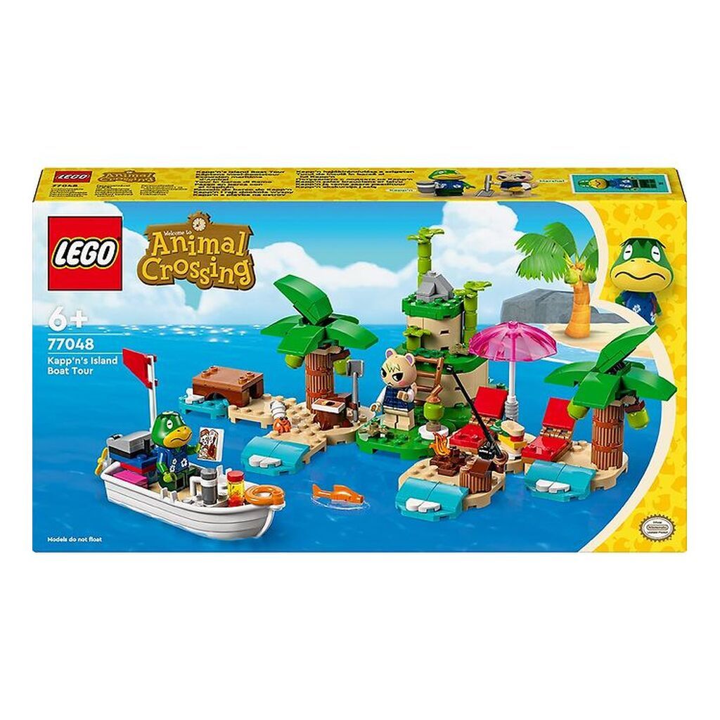 LEGOÂ® Animal Crossing - Kapp'n på ø-bådtur 77048 - 233 Dele