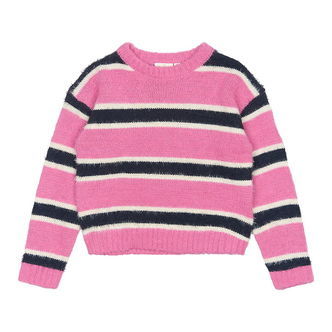 The New Bluse - Strik - TnPalmina - Ibis Rose Striped