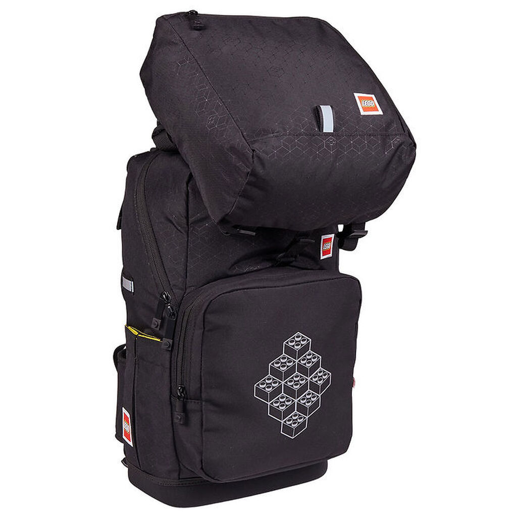 LEGOÂ® Skoletaskesæt - Optimo - Bricks - 20 L - Sort
