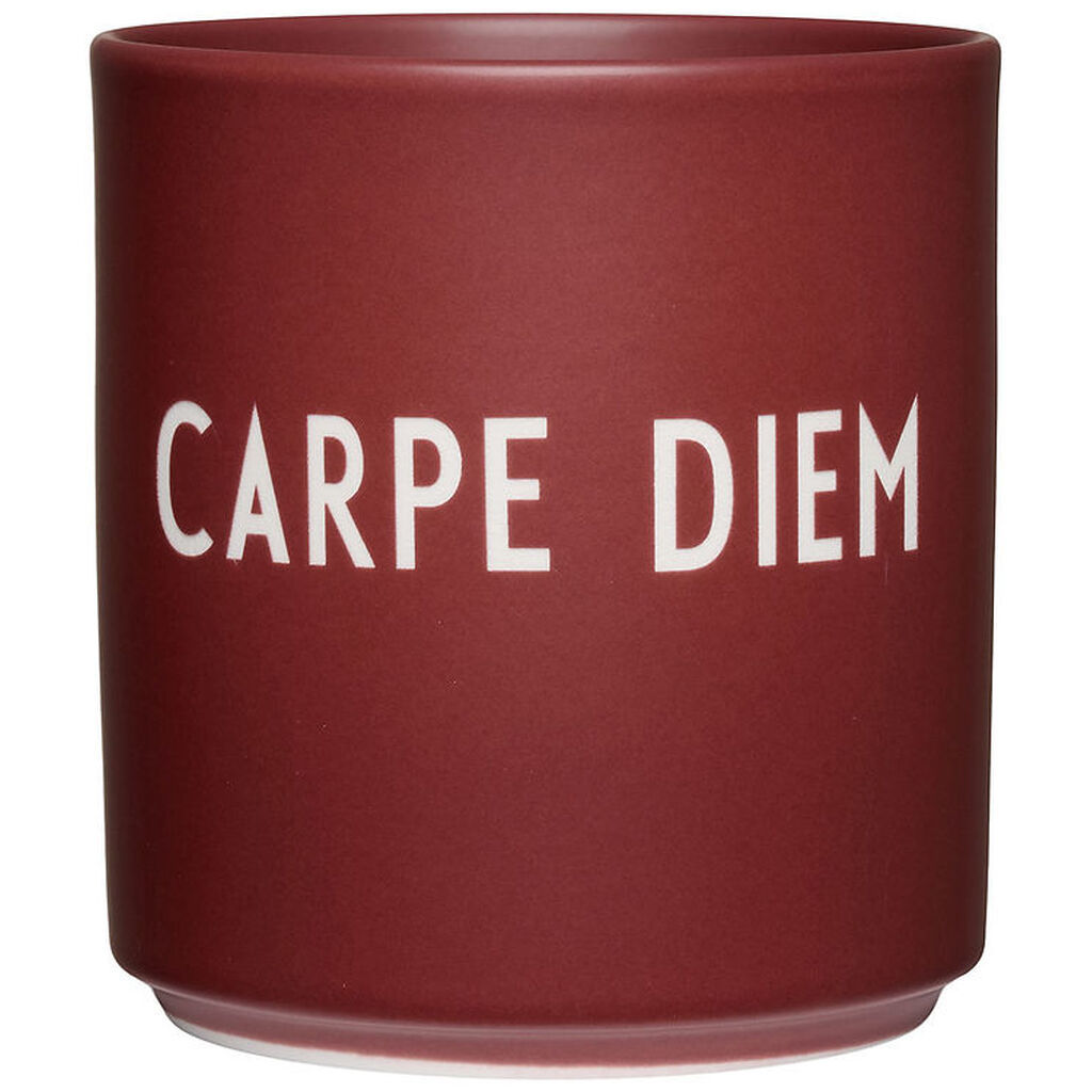 Design Letters Kop - Mini - Carpe Diem - Syrrah Burgundy