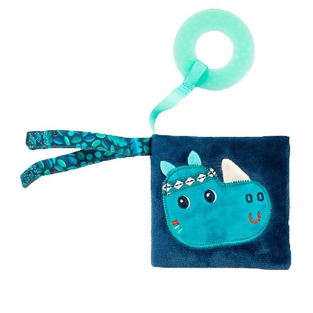 Lilliputiens Stofbog - Marius - Blå/Grøn