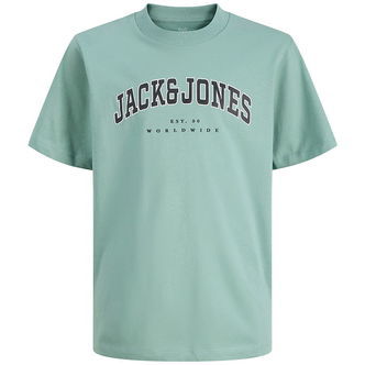 Jack & Jones T-shirt -Noos - JjeCaleb - Mineral Blue