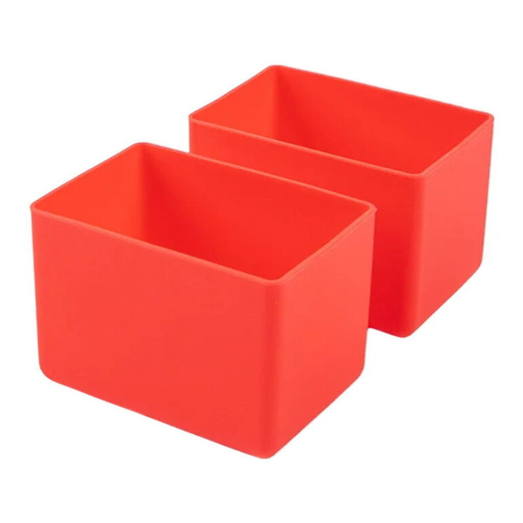 MontiiCo Indsatser - 2-pak - Bento Feast - Silikone - Watermelon