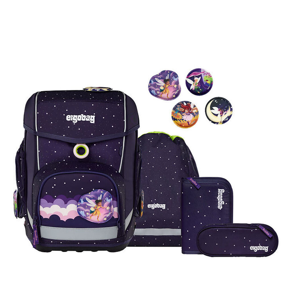 Ergobag Skoletaskesæt - Cubo - StargazBear