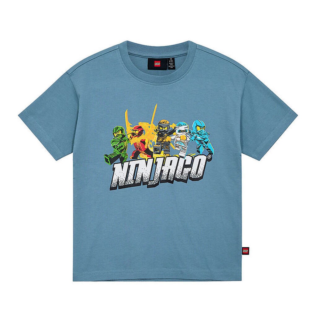 LEGOÂ® Ninjago T-shirt - LWTaffy - Støvet Blå