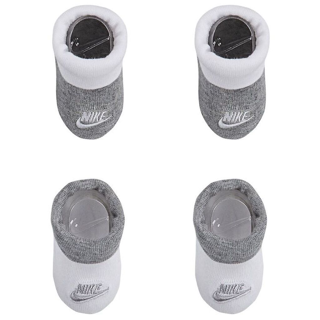 Nike Strømper - Futura - 2-Pak - Dark Grey Heather