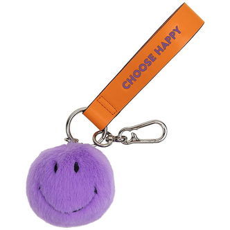 Bon Ton Toys Nøglering - 7 cm - Smiley ECO Fuzzy Bag Charm - Dar