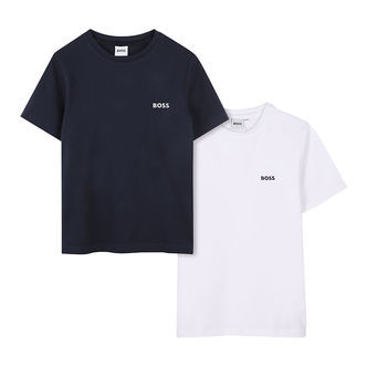 BOSS T-shirt - 2-pak - Navy/Hvid