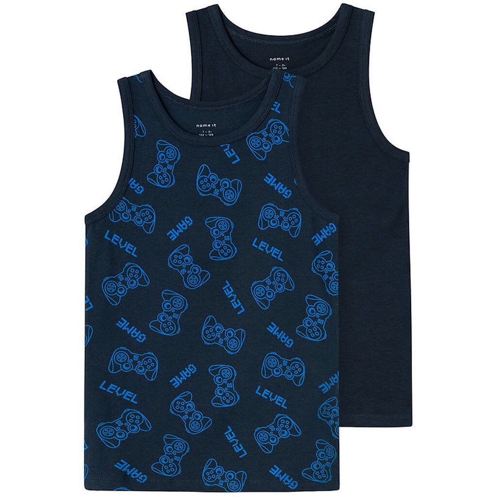 Name It Undertrøje - Noos - NkmTank Top Gamer - 2-pak - Dark Sap