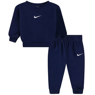 Nike Sweatsæt - Sweatshirt/Sweatpants - Midnight Navy