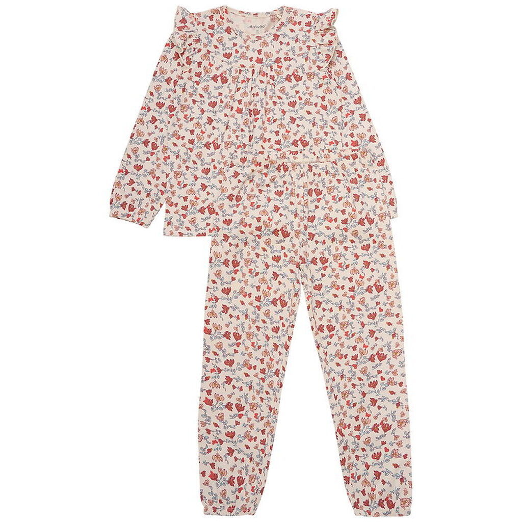 Minymo Nattøj - 2-delt - AOP - Sandshell