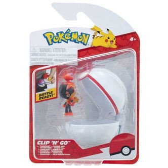Pokémon Figur - Clip 'N' Go - Charcadet m. Premier Ball
