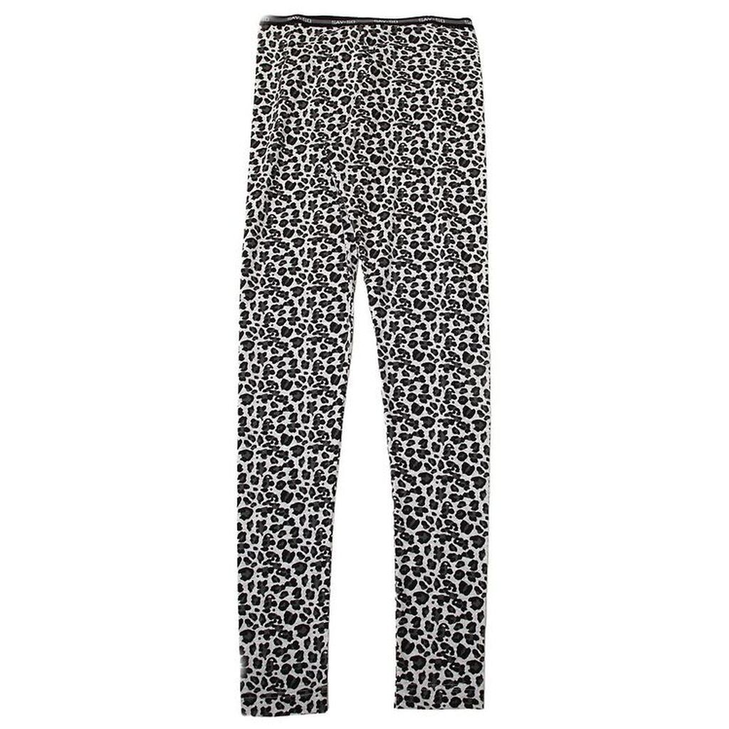 Say-So Leggings - Gråmeleret m. Leopard