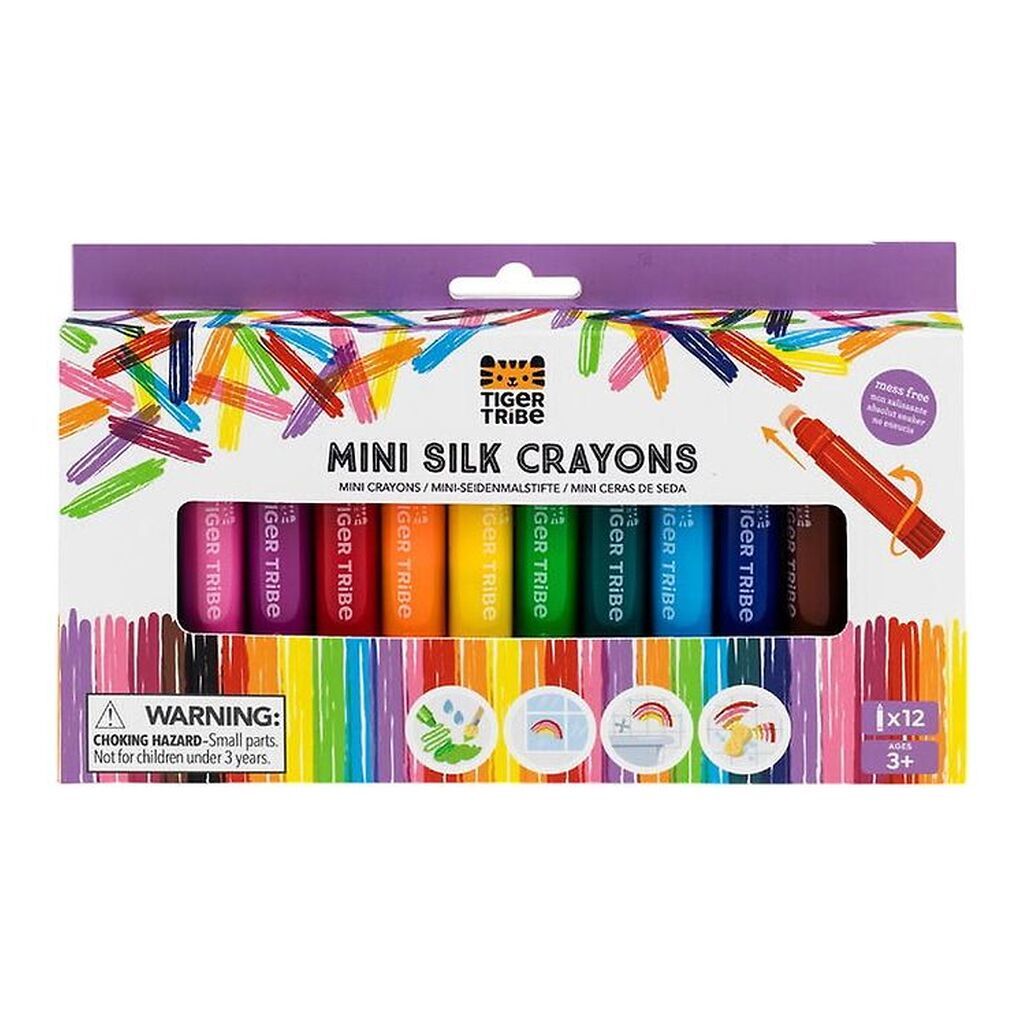 Tiger Tribe Farvesæt - 12 stk - Crayons