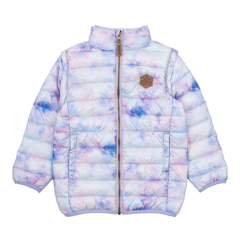 Mikk-Line Dynejakke/Vest - 2-i-1 - Dusk