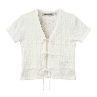 Sofie Schnoor Cardigan - Strik - Florianasy - Cream