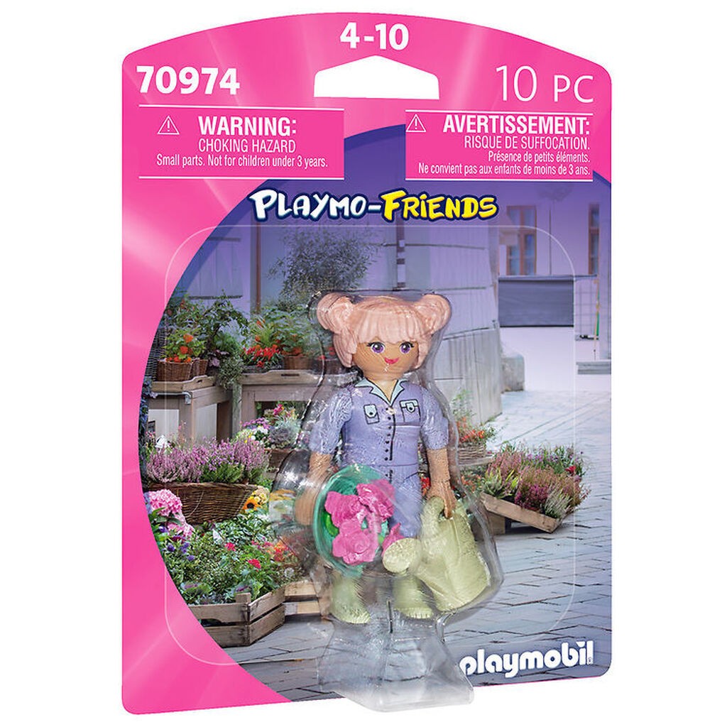 Playmobil Playmo-Friends - Blomsterhandler - 70974 - 10 Dele