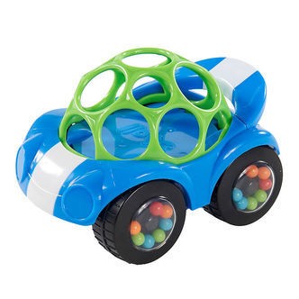 Bright Starts Legetøjsbil - Rattle & Roll Buggie - Blå
