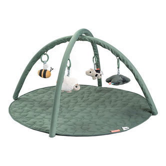 Done By Deer Aktivitetstæppe - Tiny Farm - Grøn