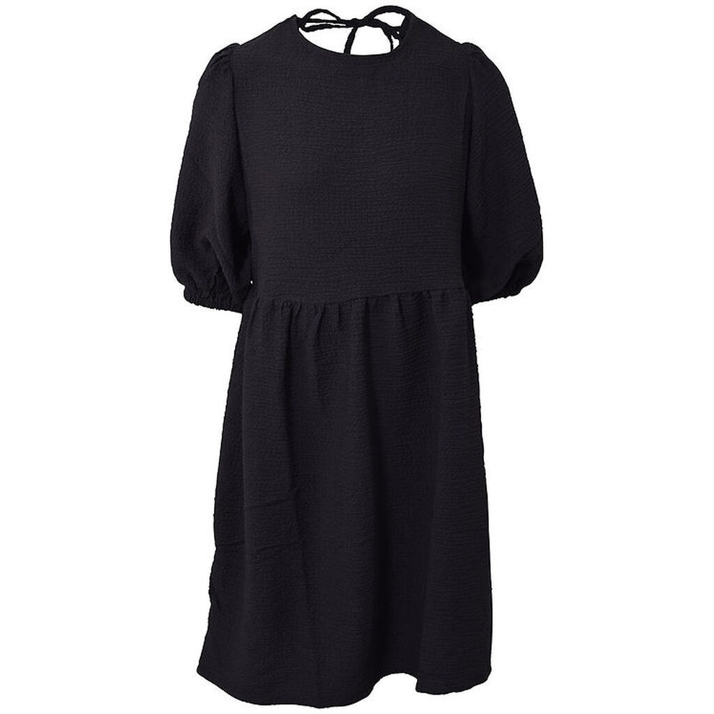Hound Kjole - Crepe Puff- Sort