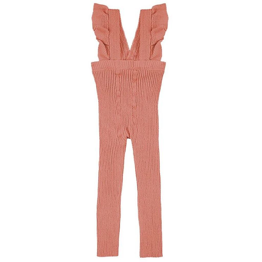 Condor Leggings m. Seler - Rib - Terracota