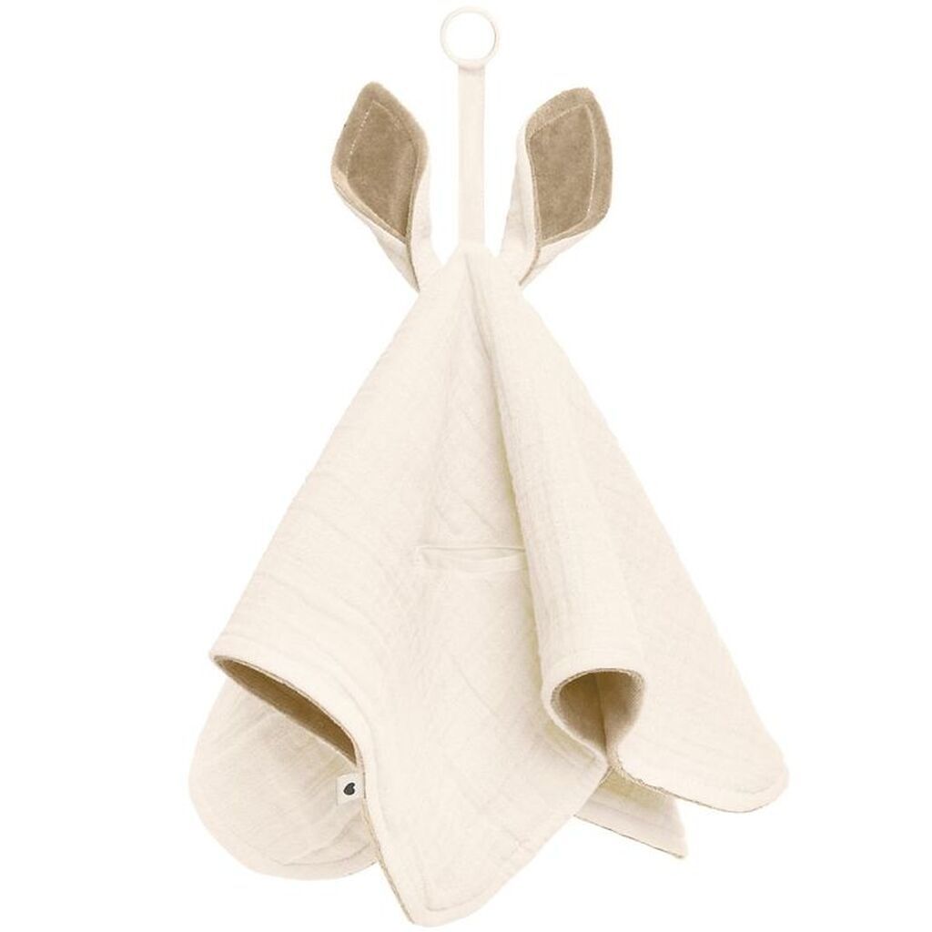 Bibs Nusseklud - 40x40 cm - Kangaroo - Ivory/Vanilla
