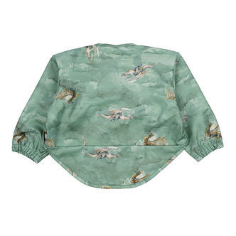 Mikk-Line - PU - Recycled - Bib - Blouse - AOP - Green bay