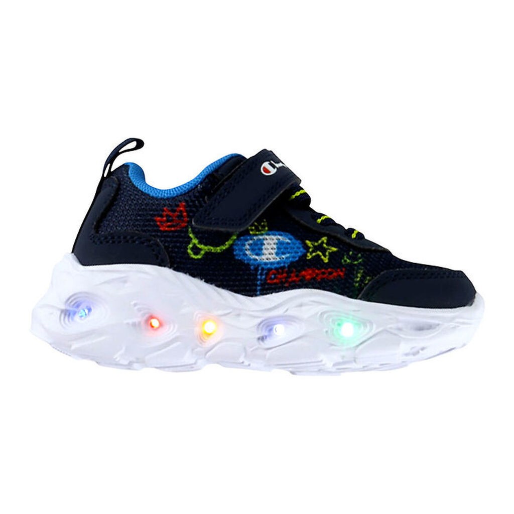 Champion Sko m. Lys - Funfair Print B TD Low - Black Iris