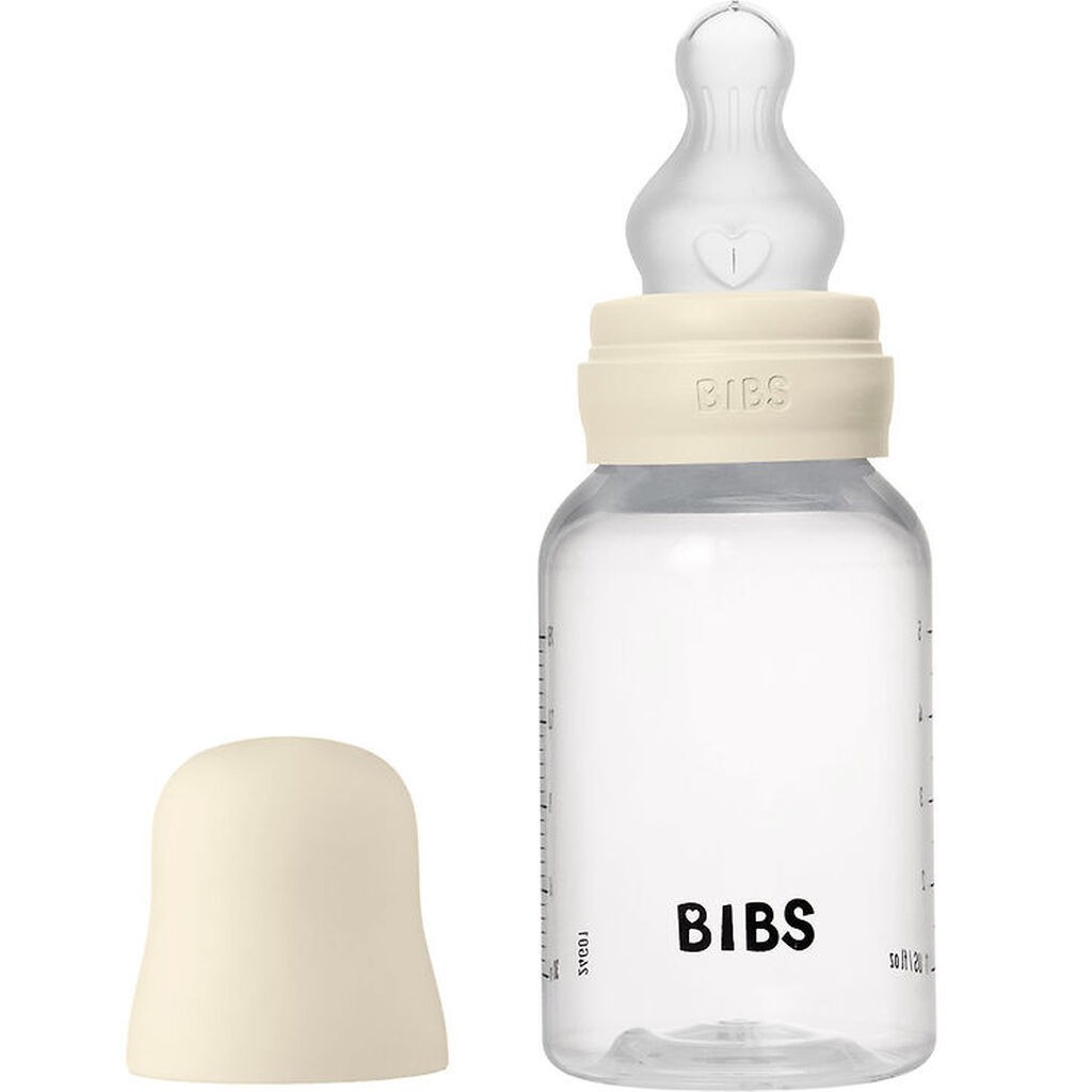 Bibs Sutteflaske - 150 ml - PP/Silikone - Ivory