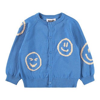 Molo Cardigan - Strik - Brody - Blue Tide