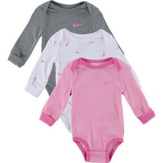 Nike Body l/æ - 3-pak - Hvid/Playful Pink