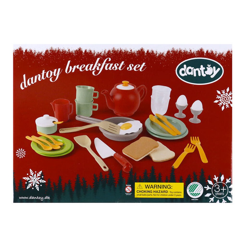 Dantoy Breakfast Set - Christmas - 32 Dele