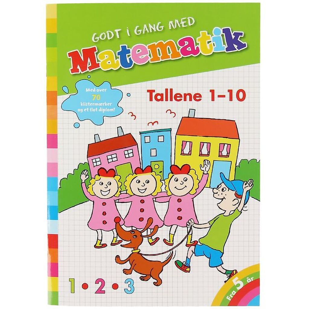 Forlaget Bolden Aktivitetsbog - Godt I Gang Med Matematik - DA