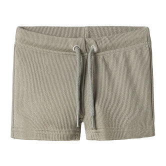 Lil' Atelier Badebukser - Rib - NbmFolo - Forest Fog