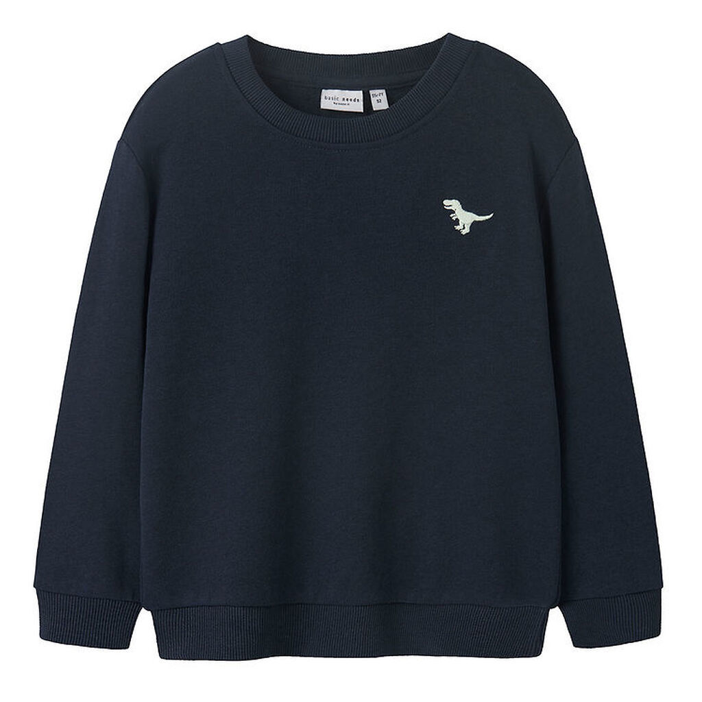 Name It Sweatshirt - NmmVallen - Navy Blazer/Green Dino