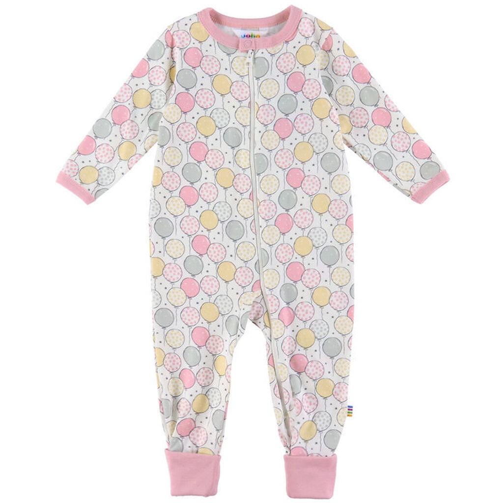 Joha Natdragt - 2in1 - Lyserød m. Balloner