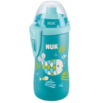 Nuk Drikkedunk m. Tud - Junior - Chameleon - 300 ml - Blå