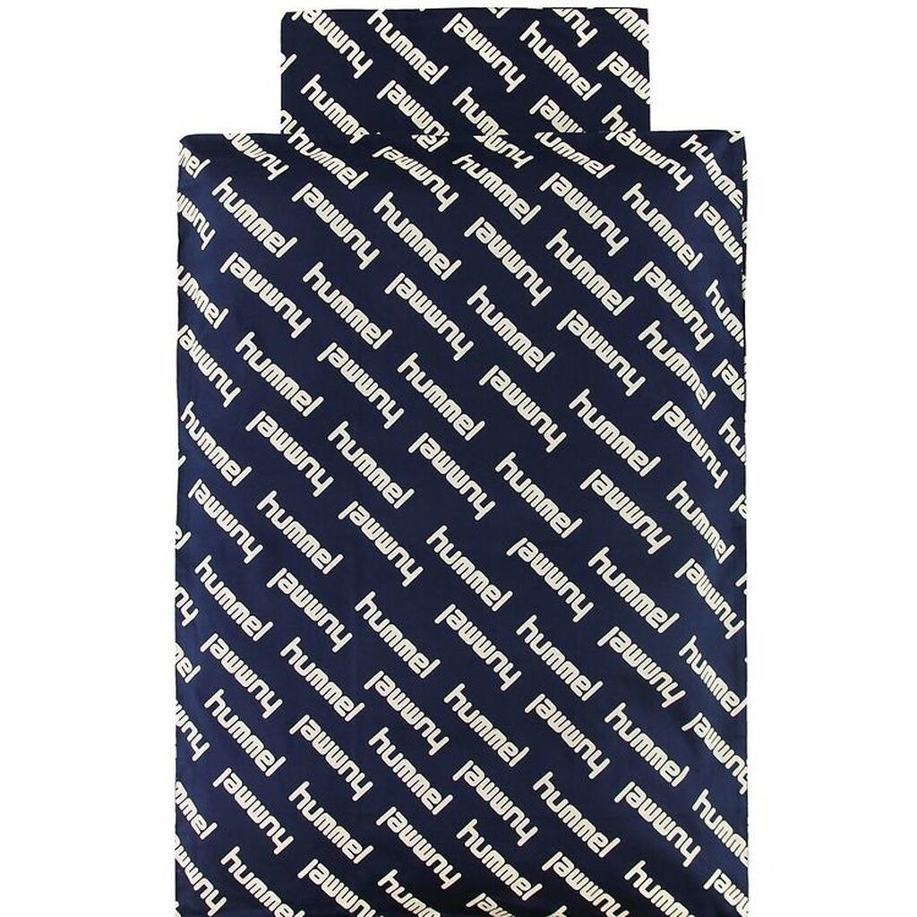 Hummel Sengetøj - Baby - Navy m. Logo