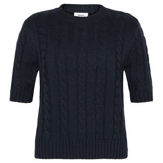 Grunt T-shirt - Strik - Gru - Navy