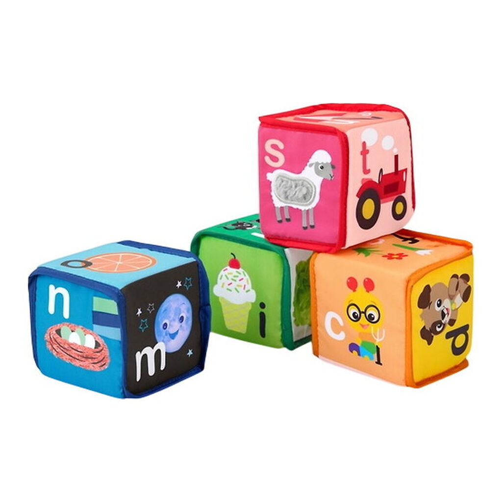 Baby Einstein Aktivitetsklodser - 4 stk. - Alpha Stacks