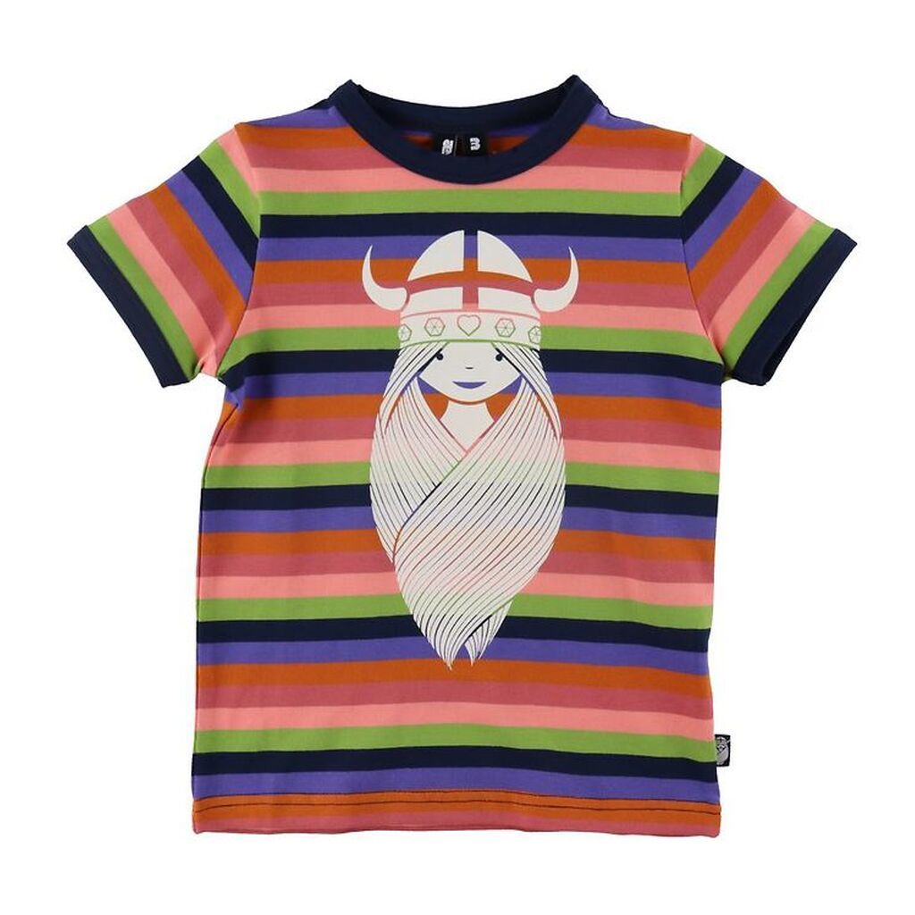 Danefæ T-shirt - Danerainbow Ringer - Gardengnome FREJA