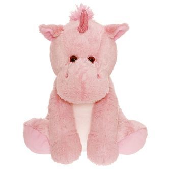 Teddykompaniet Bamse - Stor Enhjørning - 36 cm - Lyserød