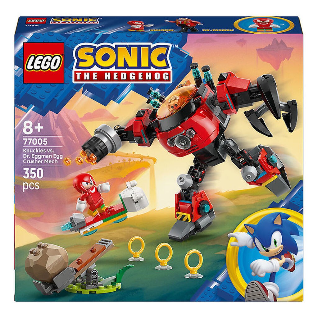 LEGOÂ® Sonic The Hedgehog - Knuckles Mod Dr. Eggman 77005 - 350 D