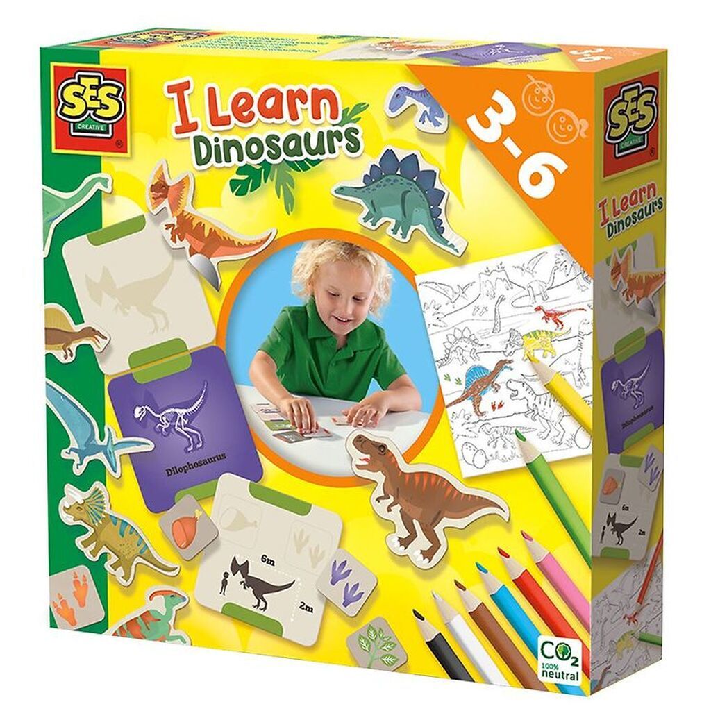 SES Creative - Lær Om Dinosaurer