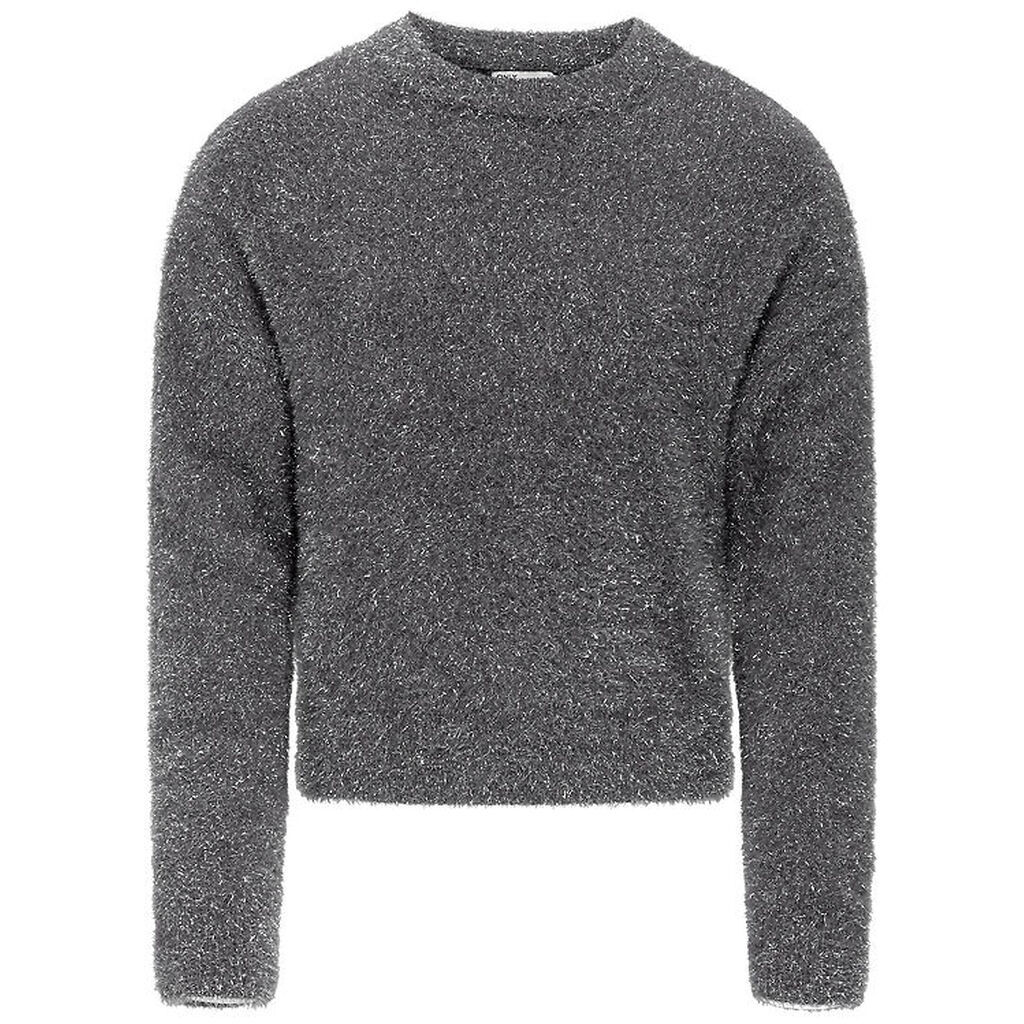 Kids Only Bluse - Strik - KogPiumo - Black/Silver Glitter